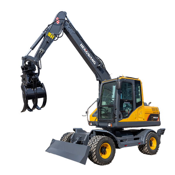 Wheeled Excavator Factory - 8 Ton Wood Grabber