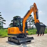 Mini Excavator Factory - 2 Ton Kubota Engine Cabin