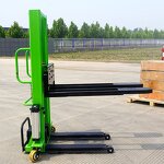 Pallet Stacker Factory - Manual 1 Ton Semi Electric
