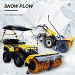 Snow Sweeper Factory - Replaceable Rotary Road Cleaning