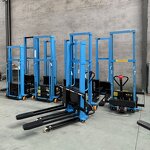 Pallet Stacker Factory - Manual 1 Ton Semi Electric