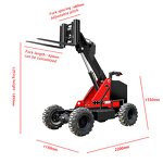 Electric Pallet Truck Factory - 4WD All Terrain 1.5 Ton