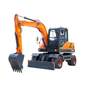 Wheeled Excavator Factory - 5 Ton Hydraulic Digger