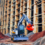 Wheeled Excavator Factory - 8 Ton Wood Grabber