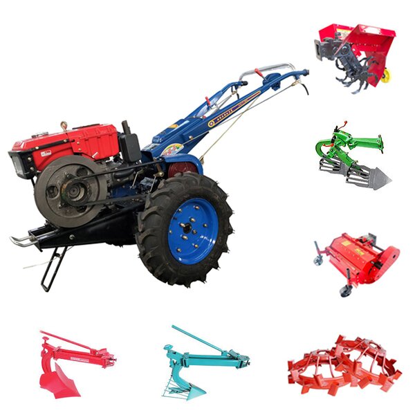 Walking Tractor Factory - 15 HP Rotary Tillage