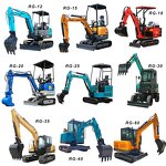 Mini Excavator Factory - Japanese Engine Farm Use