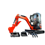Mini Excavator Factory - 2 Ton EPA Custom
