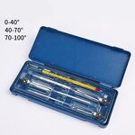 Alcohol Hydrometer Set Manufacturer - OEM 3pcs Vodka Whisky Density Meter Set