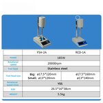 Homogenizer Manufacturer - OEM Digital Display High Shear Laboratory Emulsifier