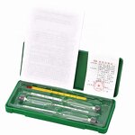 Alcohol Hydrometer Set Manufacturer - OEM 3pcs Vodka Whisky Density Meter Set