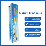 Glass Thermometer Manufacturer - OEM Red Alcohol Mercury Penetration Thermometer