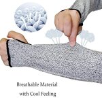 Cut Resistant Sleeves - OEM Arm Protector with Thumb Supplier