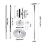 Portable Dance Pole Kit - OEM 45mm Stainless Steel Spin Pole Factory
