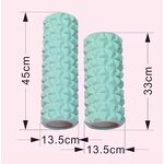Portable Foam Roller - OEM Travel EVA Massage Roller Factory