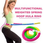 Detachable Exercise Hoop - OEM Weighted Fitness Hula Hoop Factory