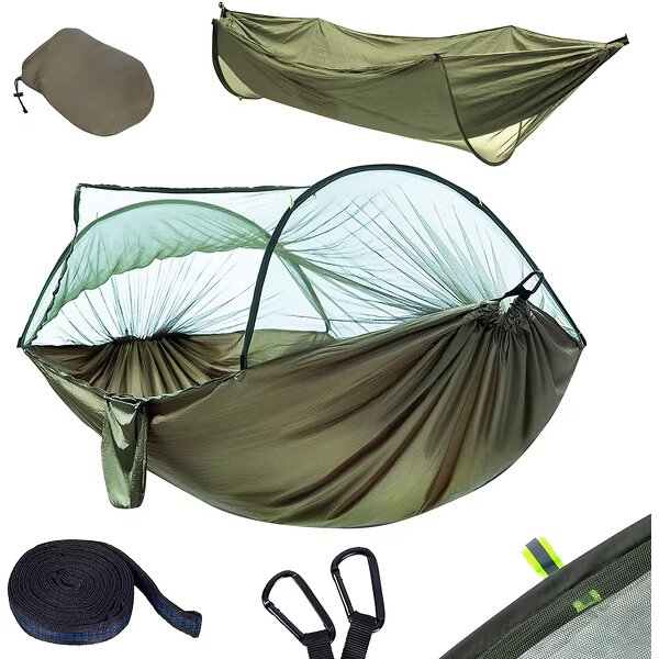 Pop up Camping Hammock - OEM Lightweight Net Hammock Supplier