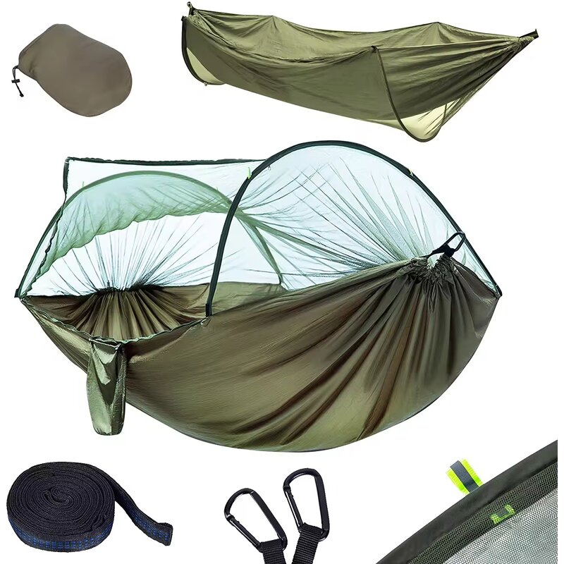Pop up Camping Hammock - OEM Lightweight Net Hammock Supplier