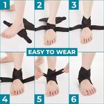 Adjustable Ankle Brace - OEM Neoprene Sports Support Sleeve Supplier