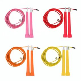 Speed Jump Rope - OEM Adjustable Steel Cable Rope Supplier