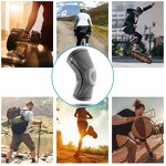 Knee Support Sleeves - OEM Silicone Knee Braces 2 Pack Supplier