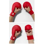 Karate Gloves - OEM Sparring Gloves with Thumb Protection Factory
