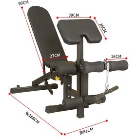 Adjustable Exercise Bench - OEM Foldable Weight Lifting Bench Supplier