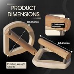 Adjustable Parallettes - OEM Gymnastic Rings & Push Up Bars Factory