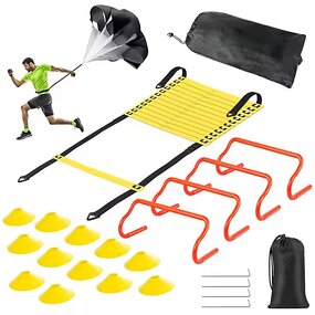 Soccer Training Kit - OEM Agility Ladder & Cones Set Supplier