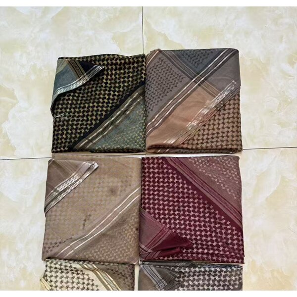 Keffiyeh Factory - New Designs Jacquard Head Scarf