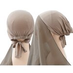 Hijab Factory - New Solid Color Muslim Headband Hijab