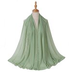 Hijab Factory - 5Pcs Muslim Georgette Hijab Box Set