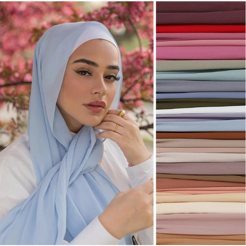 Hijab Factory - New Solid Color Muslim Prayer Headband
