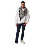 Scarf Factory - Palestine Flag Satin Polyester Scarf