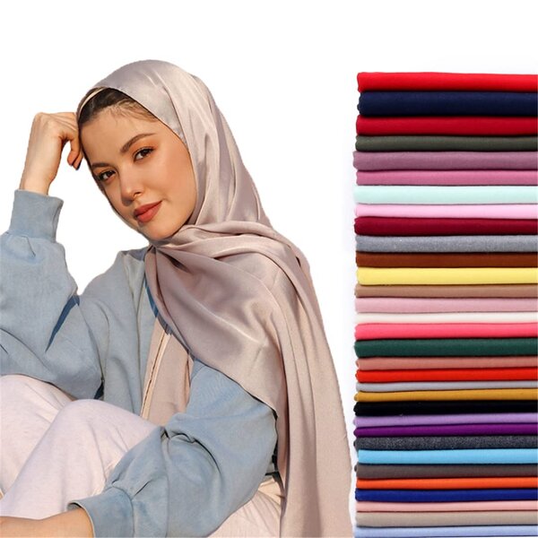 Hijab Factory - Wholesale Malaysia Smooth Silk Scarf