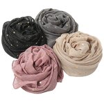 Hijab Factory - Wholesale Chiffon Linen Scarfs Shawls