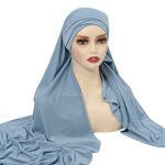 Hijab Factory - New Style Winter Plain Women Instant Hijab