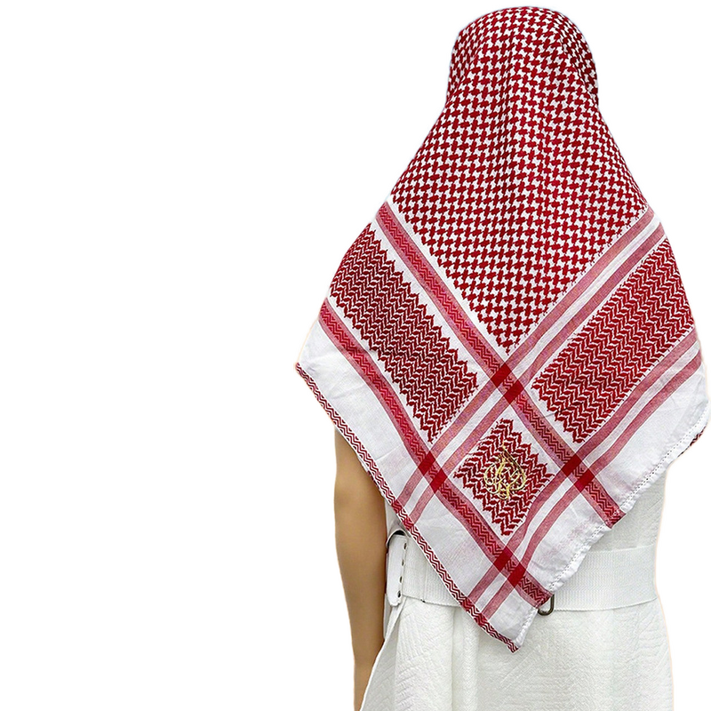 Hijab Factory - New Men's Jacquard Arab Headscarf