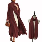 Abaya Factory - Muslim Women's Long Robe Kaftan