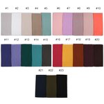 Hijab Factory - Wholesale Muslim Long Solid Color Scarf