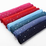 Hijab Factory - Muslim Chiffon Stone Hijab Headscarf