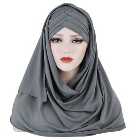 Hijab Factory - Hot Ladies Muslim Cotton Jersey Hijab