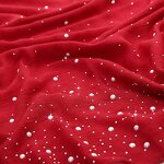 Hijab Factory - Muslim Chiffon Stone Hijab Headscarf