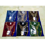 Men's Throbe Factory - Short Sleeve Embroidered Ethnic Style