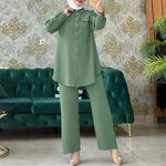 Muslim Women Dress Factory - 2 Piece Set Islamic Clothing