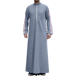 Men's Thobe Factory - Long Sleeve Solid Color Casual Wear