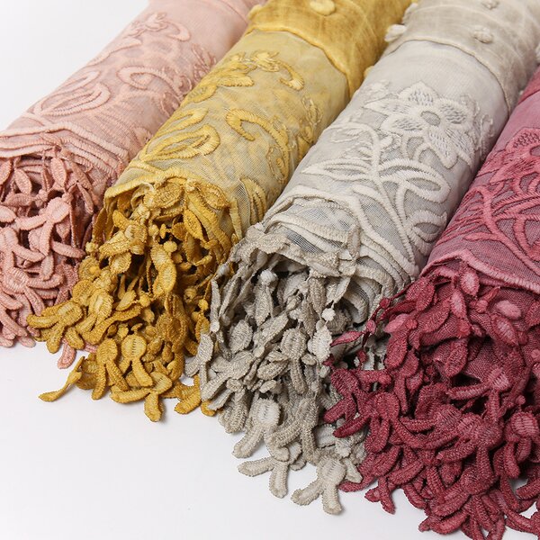 Hijab Factory - Women's Cotton Viscose Crinkle Hijab