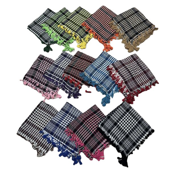 Scarf Factory - Palestine Flag Satin Polyester Scarf