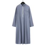 Men's Thobe Factory - Long Sleeve Solid Color Casual Wear