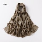 Hijab Factory - Glitter Shiny Plain Long Scarf Shawl