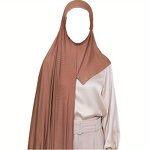 Hijab Factory - Gradient Color Cotton Linen Hijab